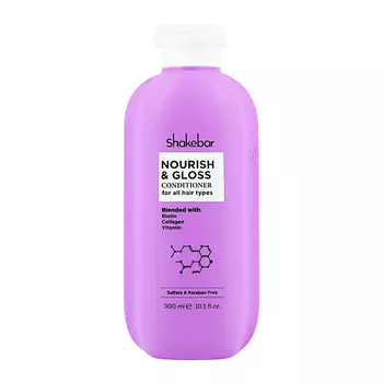 SHAKEBAR Кондиционер для волос питание и блеск 300