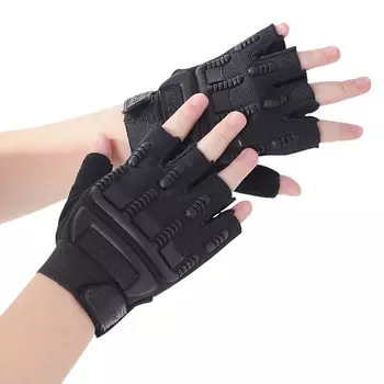 SHARK FIT Перчатки без пальцев детские для велосипеда