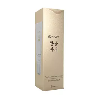 SHARY Очищающая пенка-маска-гоммаж Walnut для умывания 3 в 1 100.0
