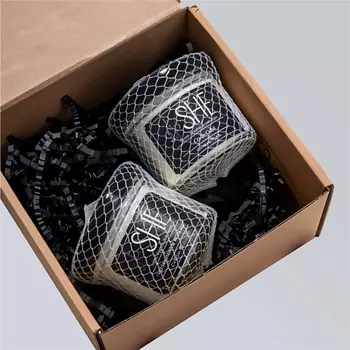 SHE STYLE Подарочный набор ароматические свечи в баночках аромат Киномания 125.0