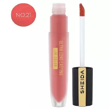 SHEIDA Водостойкая жидкая помада для губ