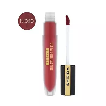 SHEIDA Водостойкая жидкая помада для губ