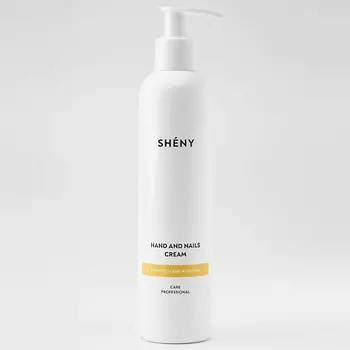 SHENY PROFESSIONAL Крем для рук и ногтей увлажняющий питательный с дозатором