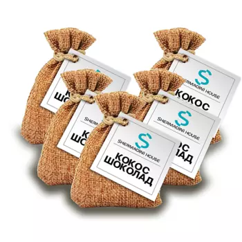 SHERMADINI HOUSE Ароматическое саше - кокос и шоколад