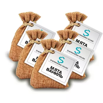 SHERMADINI HOUSE Ароматическое саше - мята и ваниль