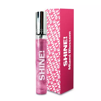 SHERMADINI HOUSE Духи мерцающие с шиммером SHINE! - Miami Blossom