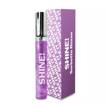 SHERMADINI HOUSE Духи мерцающие с шиммером SHINE! - Sorbetto Rosso