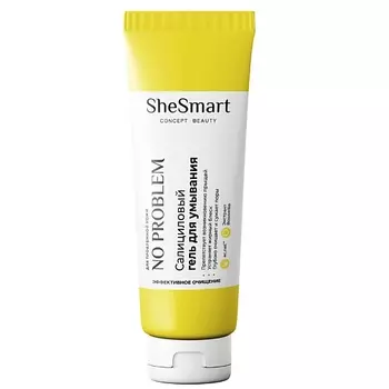 SHESMART Гель для умывания салициловый для проблемной кожи Noproblem Premium