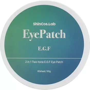 SHINCOS.LAB Гидрогелевые патчи с гиалуроновой кислотой и E.G.F для регенерации кожи EyePatch