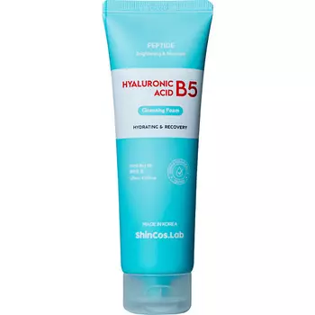 SHINCOS.LAB Пенка для умывания с гиалуроновой кислотой и пантенолом Hyaluronic Acid B5 Cleansing Foam
