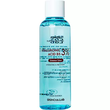 SHINCOS.LAB Тонер-эссенция с гиалуроновой кислотой и пантенолом Hyaluronic Acid B5 3% Essence Toner