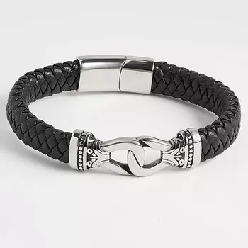 SHINE & BEAUTY Браслет кожаный 21 см