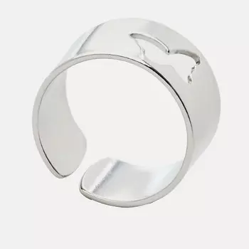 SHINE & BEAUTY Кольцо не замкнутое покрытое серебром