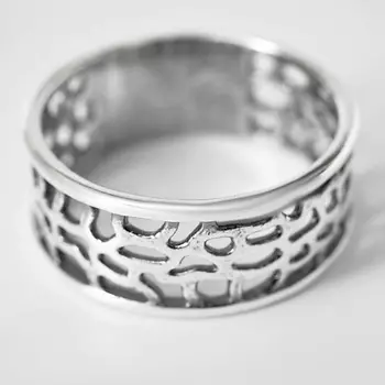 SHINE & BEAUTY Кольцо покрытое серебром 1.0