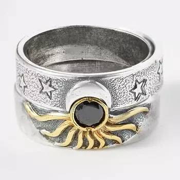 SHINE & BEAUTY Кольцо покрытое серебром 1.0