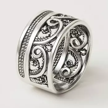 SHINE & BEAUTY Кольцо покрытое серебром 1.0