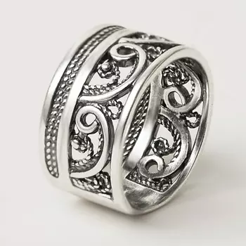 SHINE & BEAUTY Кольцо покрытое серебром 1.0