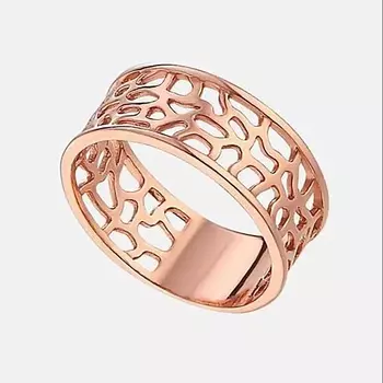 SHINE & BEAUTY Кольцо покрытое золотом 1.0