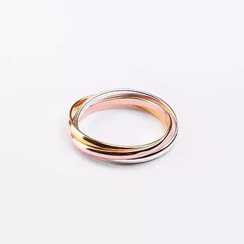 SHINE & BEAUTY Кольцо покрытое золотом