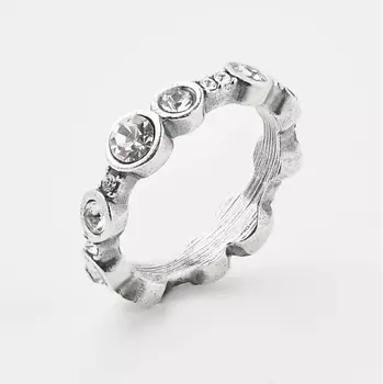 SHINE & BEAUTY Кольцо с ювелирными стразами