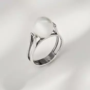 SHINE & BEAUTY Кольцо с жемчугом покрытое серебром 1.0