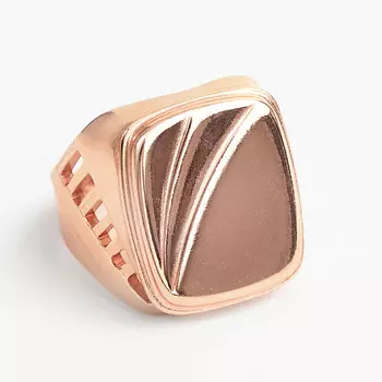 SHINE & BEAUTY Печатка покрытая золотом 1.0