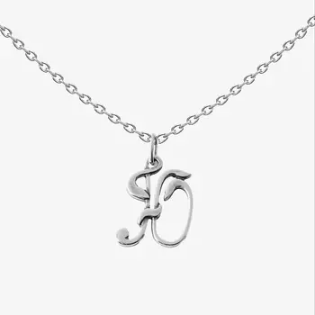 SHINE & BEAUTY Подвеска на цепочке - буква А