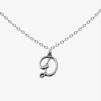 SHINE & BEAUTY Подвеска на цепочке - буква Д