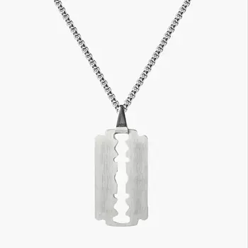 SHINE & BEAUTY Подвеска с цепочкой из титановой стали Лезвие