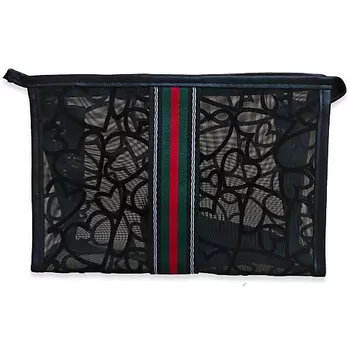 SHINEWELL Косметичка женская сетка на молнии