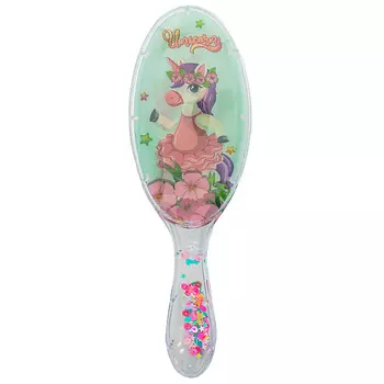 SHINEWELL Расчёска массажная, щётка для волос с голографическим эффектом