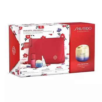 SHISEIDO Набор с лифтинг-кремом, повышающим упругость кожи Vital Perfection