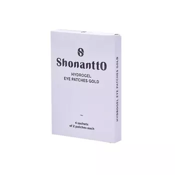 SHONANTTO Гидрогелевые патчи для глаз золотые 1.0