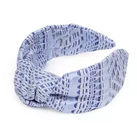 SHOVV Ободок с узлом из жаккарда