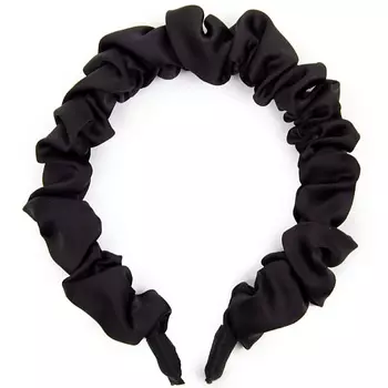 SHOVV Ободок со сборкой черного цвета