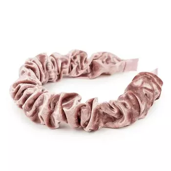 SHOVV Ободок со сборкой из бархата