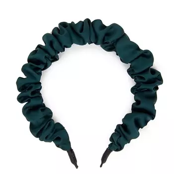 SHOVV Ободок со сборкой изумрудного цвета