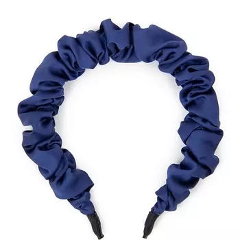 SHOVV Ободок со сборкой синего цвета