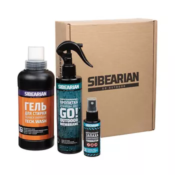SIBEARIAN Набор для ухода за снаряжением ALPINE