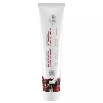 SIBERINA Зубная паста-гель "Для любителей кофе, красного вина и сигарет" 75.0