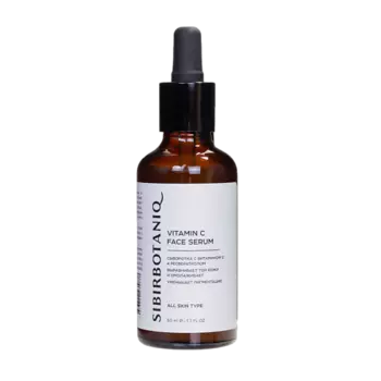 SIBIRBOTANIQ Натуральная сыворотка с витамином C 5%, ресвератролом и ниацинамидом 50.0