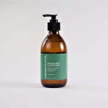 SIBIRBOTANIQ Натуральное жидкое мыло с мягкими ПАВами и защитой рук 300.0