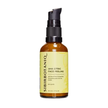 SIBIRBOTANIQ Пилинг для лица с фруктовыми кислотами натуральный, 50мл 50.0