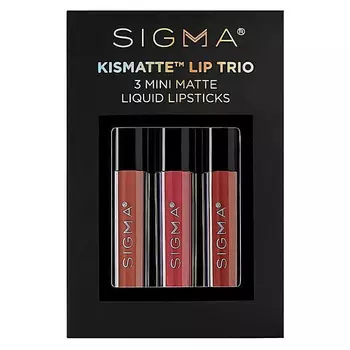 SIGMA BEAUTY Набор средств для губ Kismatte Lip Trio