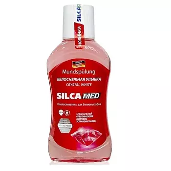 SILCAMED Ополаскиватель для полости рта CRYSTAL WHITE 300