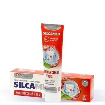 SILCAMED Зубная паста Комплексный уход, в пенале 110.0