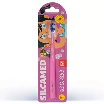 SILCAMED Зубная щетка TO SMILE, детская, 6+