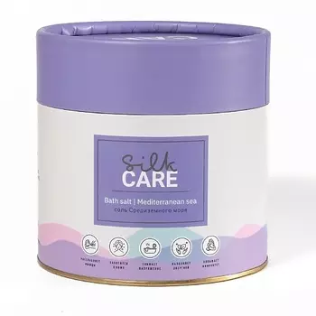 SILK CARE Соль для ванн Средиземная в подарочной упаковке 750.0