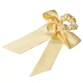 SILK LOVERS Резинка для волос шелковая с бантом