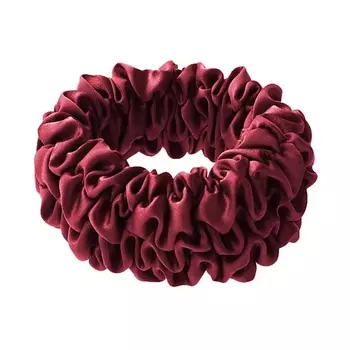 SILK MANUFACTURE Шёлковая резинка для волос SUPER TAIL, вишнёвый